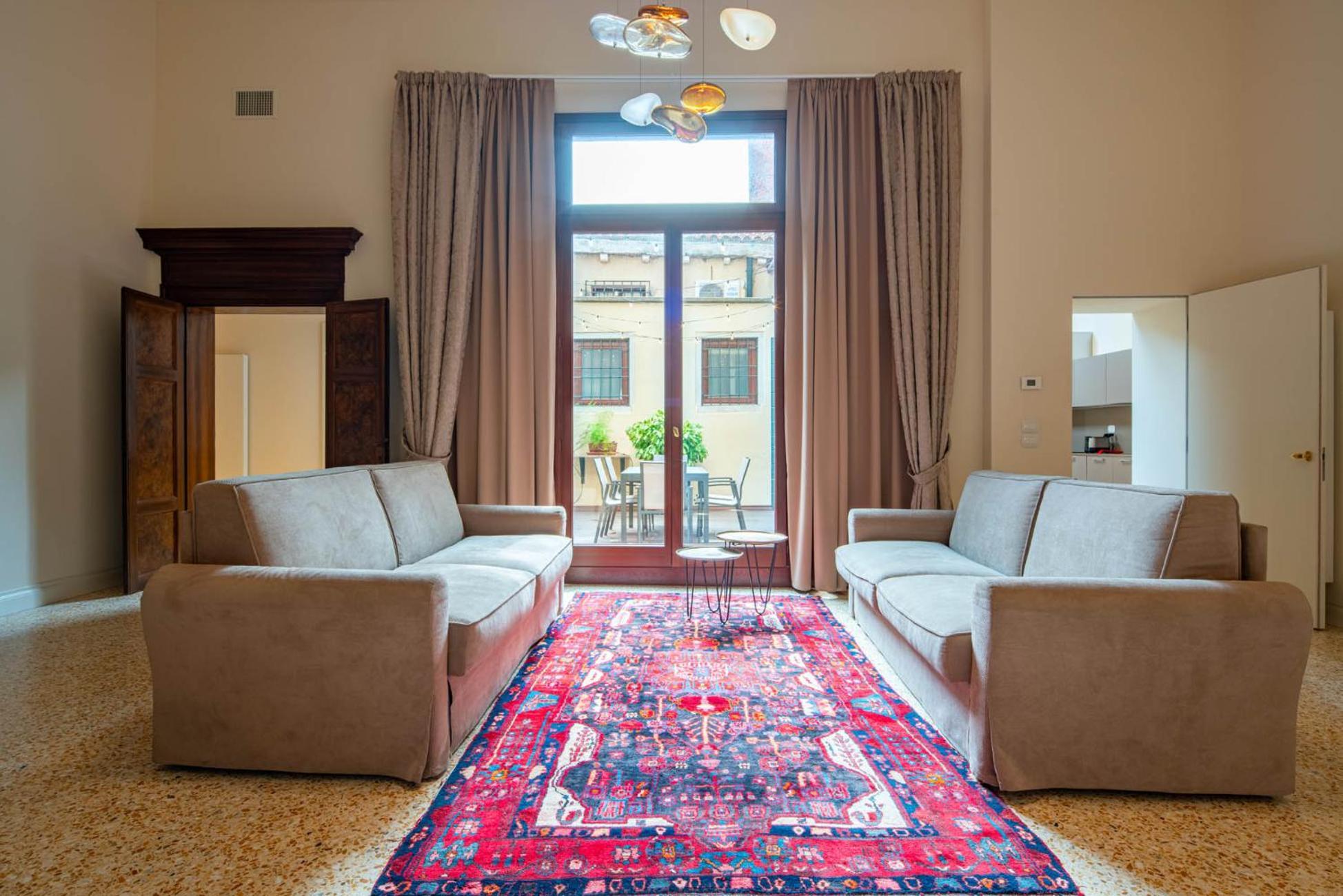ונציה Ca' Longo Palace Damasco מראה חיצוני תמונה