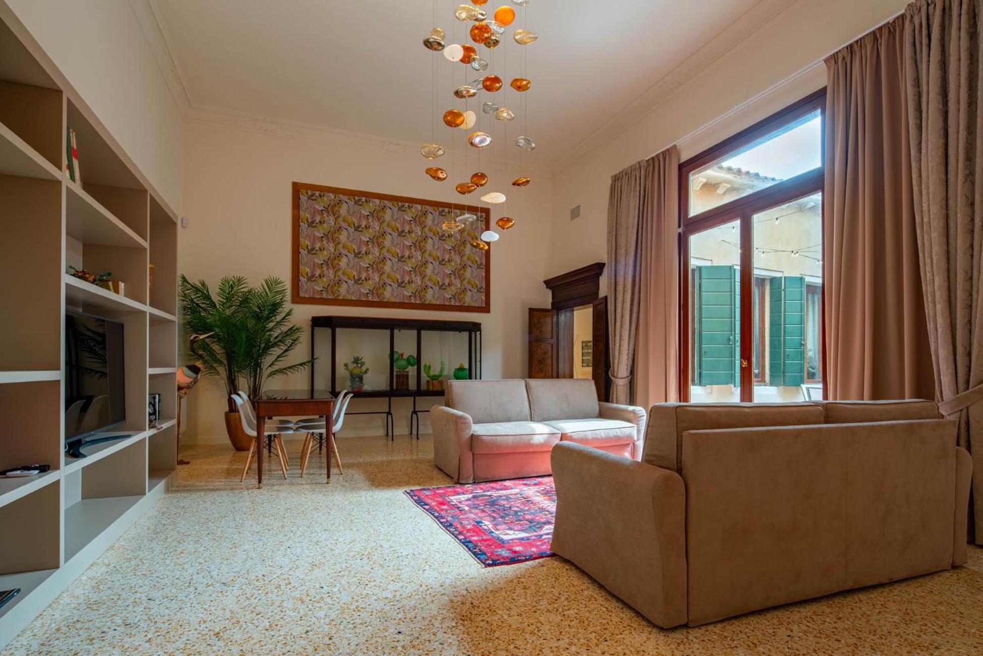 ונציה Ca' Longo Palace Damasco מראה חיצוני תמונה